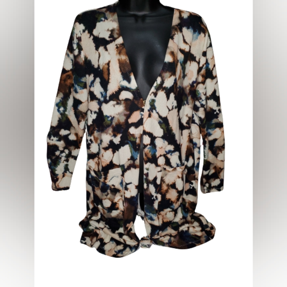 Nina Leonard Dolce Knit Duster Cardigan